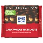 Ritter Sport Sport Nut Selection Dark Whole Hazelnuts