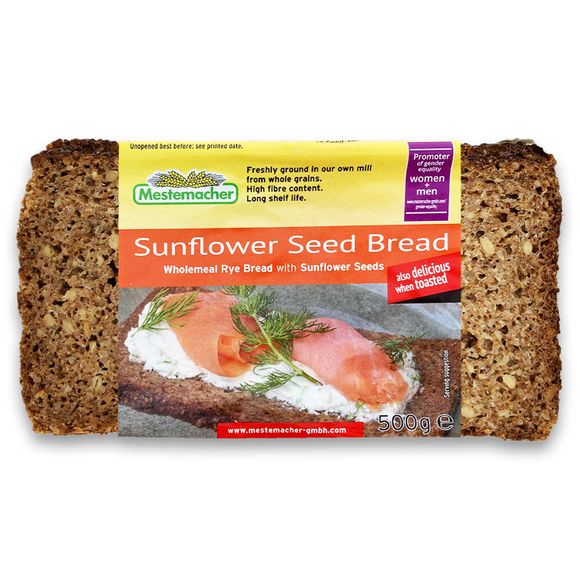 Mestemacher Organic Sunflower Seed Bread 500g