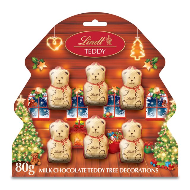 Lindt Chocolate Bear Tree Decorations