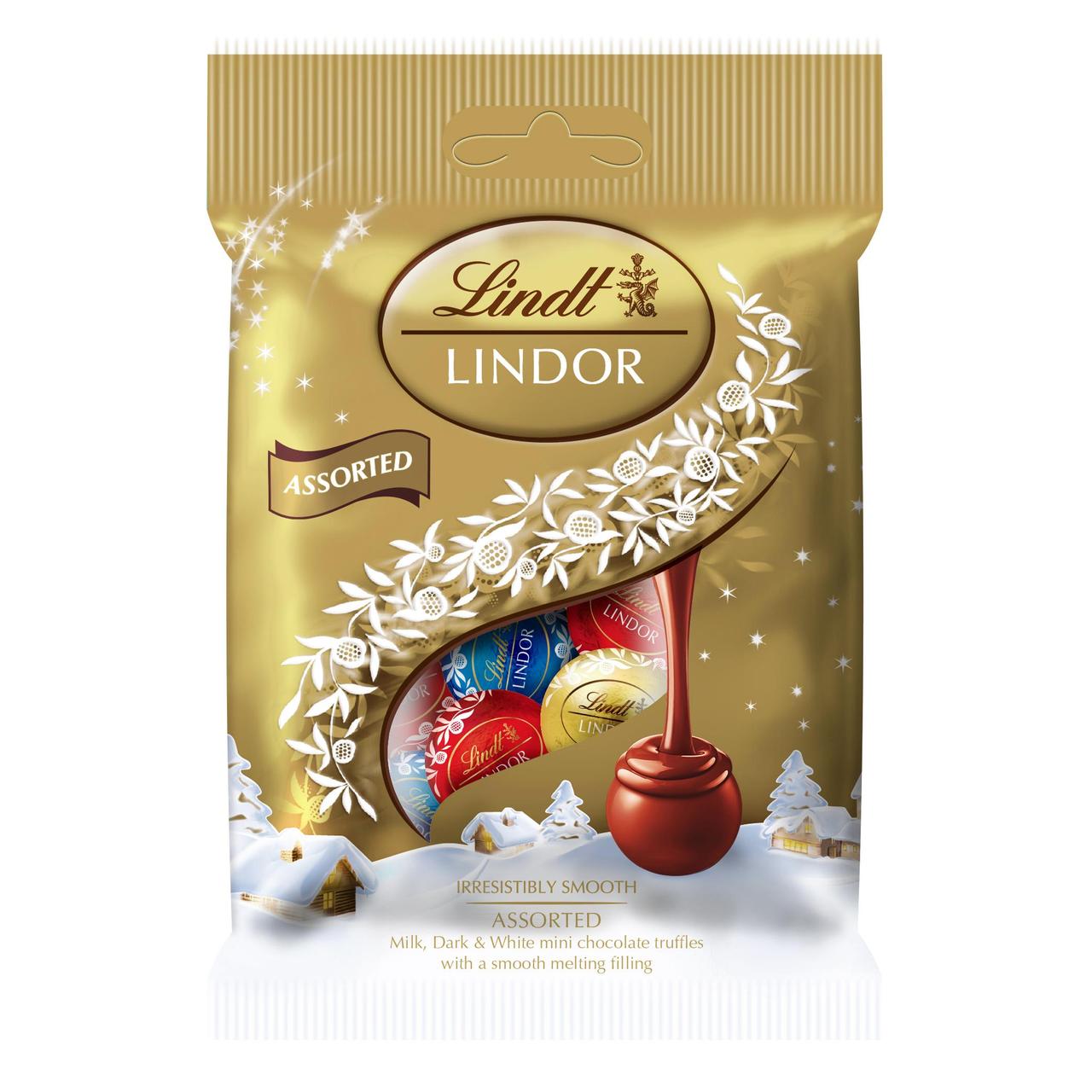 Lindt LINDOR Assorted Mini Chocolate Truffles