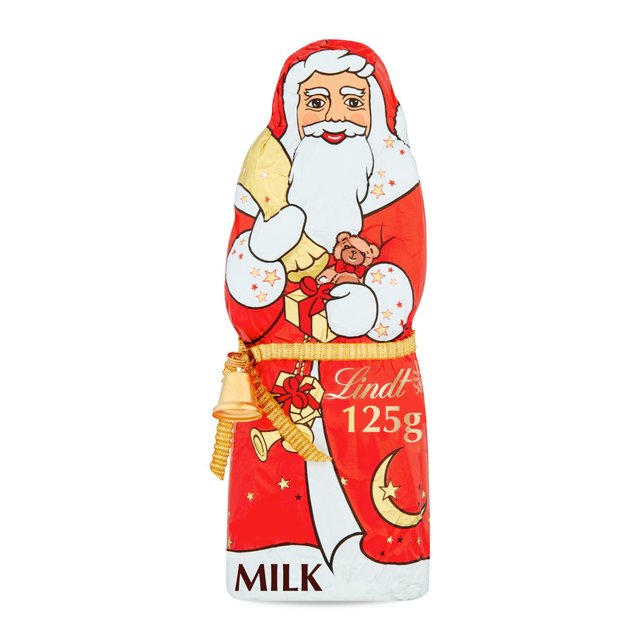 Lindt Milk Chocolate Santa