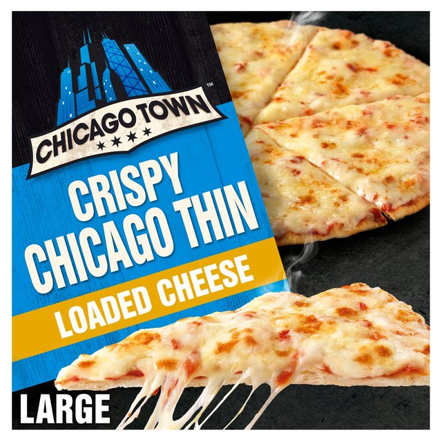 Chicago Town Crispy Chicago Thin Loaded Cheese  439g