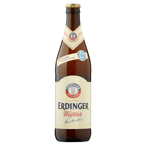 Erdinger Weissbier Wheat Beer Bottle