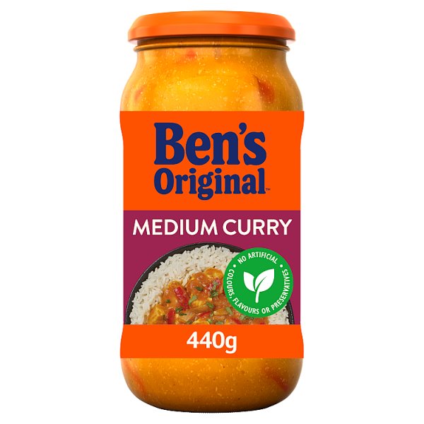 Ben's Original Medium Curry Sauce  440g