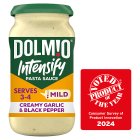 Dolmio Intensify Mild Creamy Garlic & Black Pepper Pasta Sauce