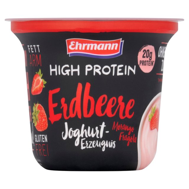 Ehrmann's High Protein Strawberry Yoghurt 200g