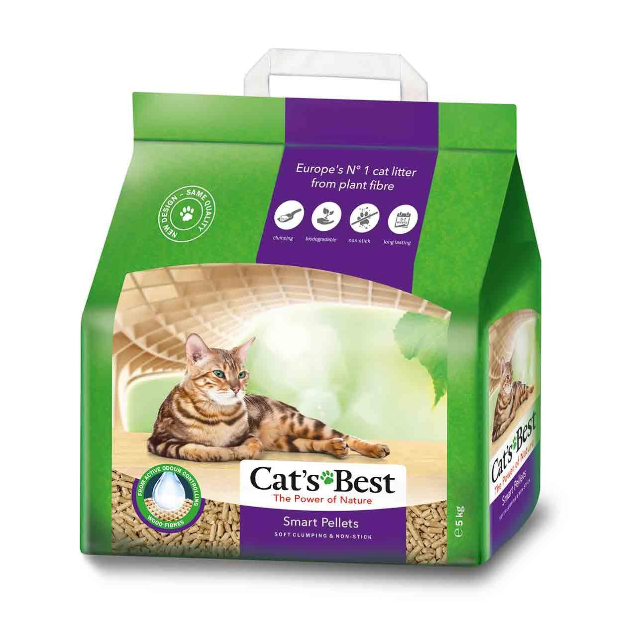 Cat's Best Smart Pellets Soft Clumping Cat Litter