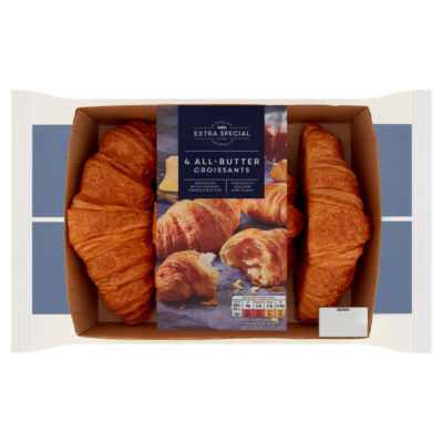 ASDA Extra Special 4 All Butter Croissants