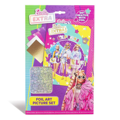 Barbie Foil Art Picture Set - Age 3+ Years