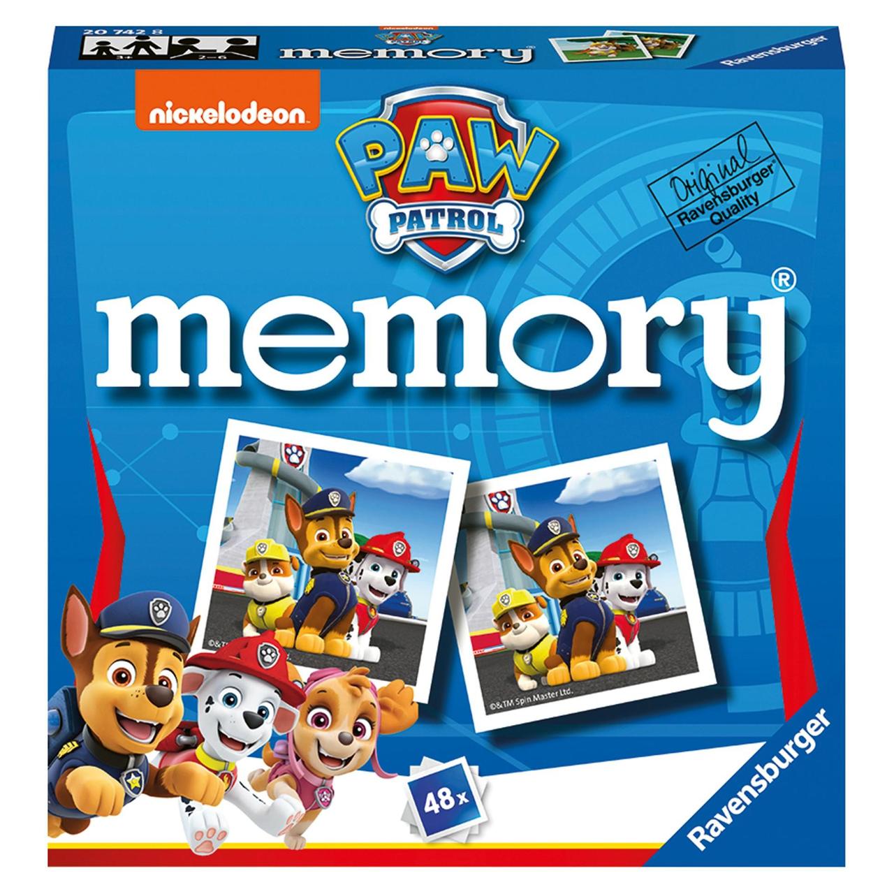 Paw Patrol Mini Memory Game 