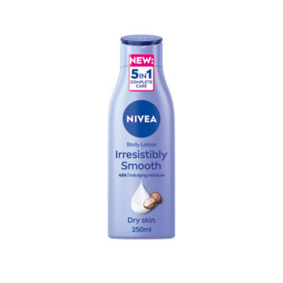 Nivea Body Lotion For Dry Skin Irresistibly Smooth