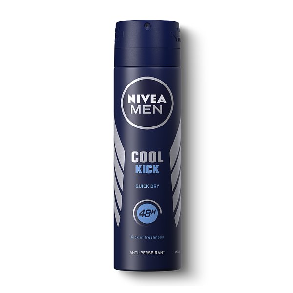 Nivea Men Cool Kick Anti-perspirant Deodorant Spray 150ML