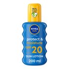 Nivea Sun Protect & Moisture Sun Cream Spray SPF20 200ml