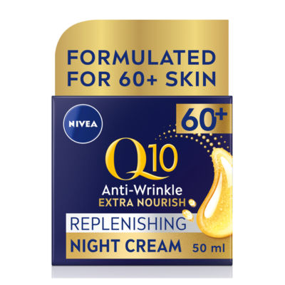 NIVEA Q10 Power Anti-Wrinkle 60+ Night Cream