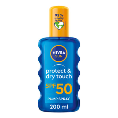Nivea Sun Protect & Dry Touch Sun Cream Spray SPF50 200ml