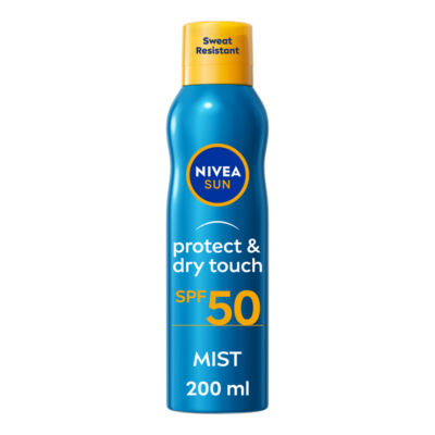 NIVEA SUN Protect & Dry Touch SPF 50 Mist Sunscreen Spray