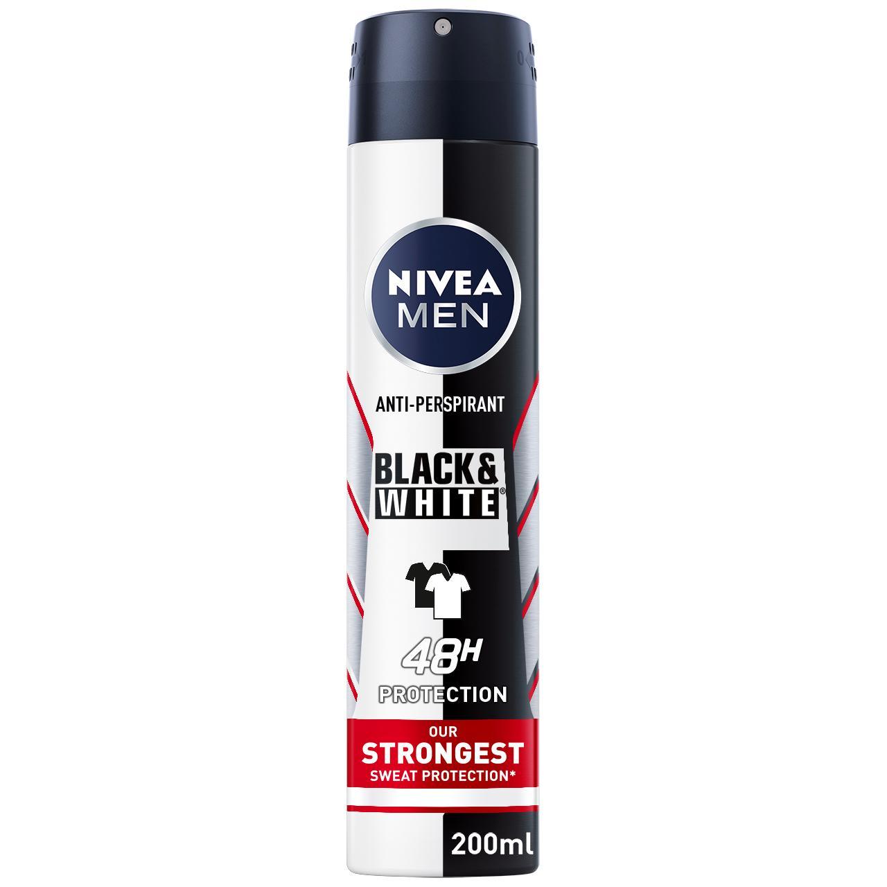 NIVEA MEN Black & White Max Protect Anti-Perspirant Deodorant Spray 