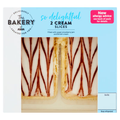 The BAKERY at ASDA 2 Cream Slices