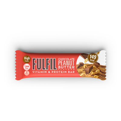 Fulfil Chocolate Peanut Butter Flavour Vitamin & Protein Bar 40g