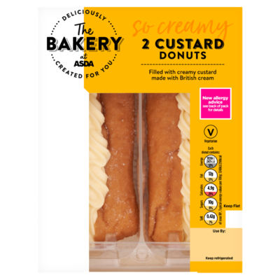 The BAKERY at ASDA 2 Custard Donuts