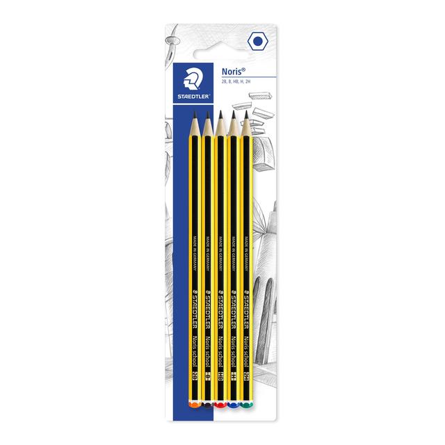 Staedtler Noris Assorted Pencils (5) 