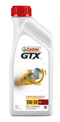 Castrol GTX 5W-30 C4 Fully Synthetic Oil for Diesel Engines 1L