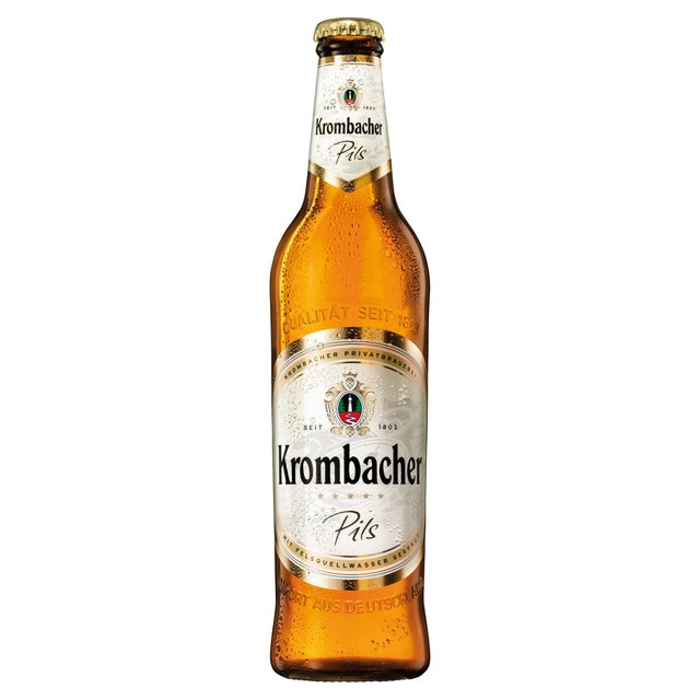 Krombacher Pils Beer Bottle 500ml