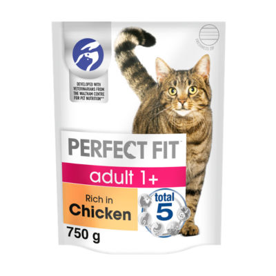 Perfect Fit Advanced Nutrition Adult Complete Dry Cat Food Chicken