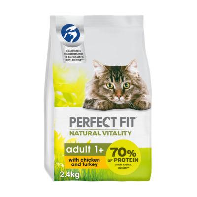 Perfect Fit Cat Complete Dry Natural Vitality with Chicken & Turkey