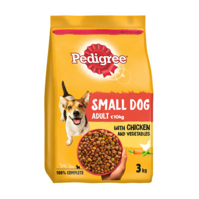 Pedigree Complete Dog Dry Adult Small Dog Chicken and Vegetables