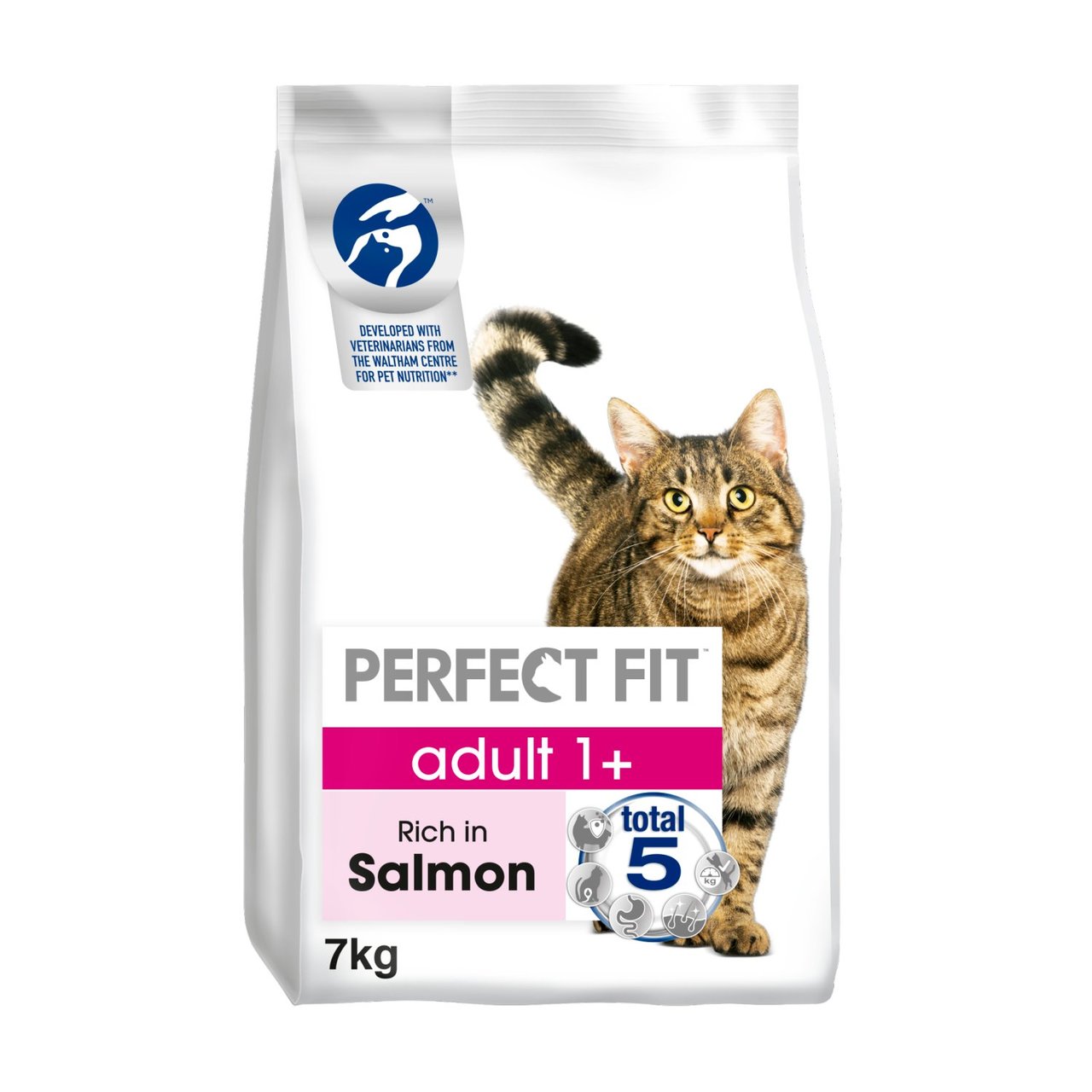 Perfect Fit Cat Dry Adult 1+ Salmon