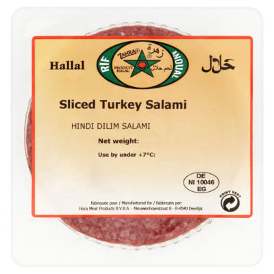Sliced Beef and Turkey Salami - Oasis Halal Foods