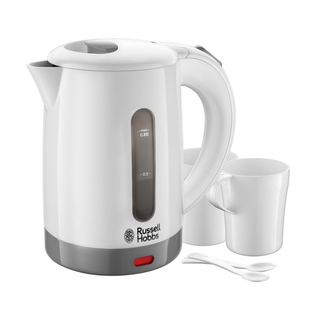 Russell Hobbs Travel Kettle 1000W White 