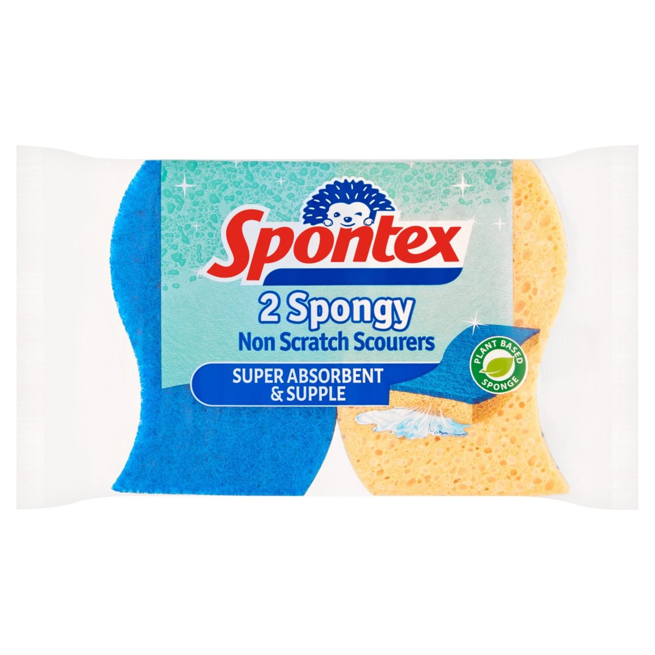 Spontex Non Scratch Super Absorbent Sponge Scourer