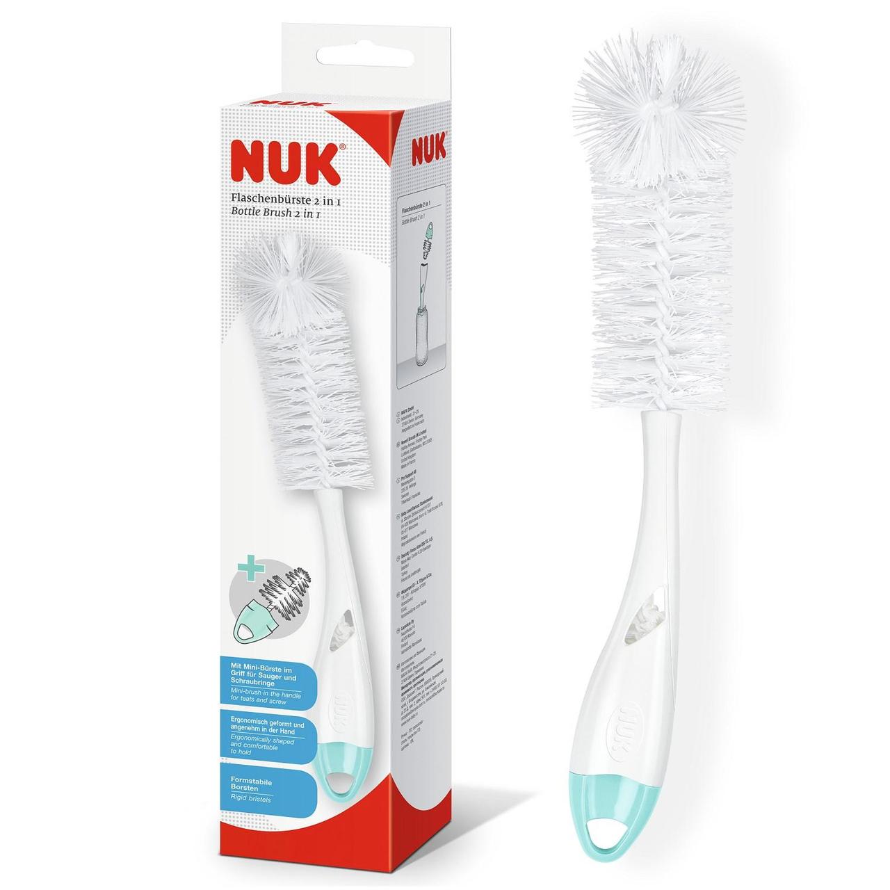 NUK 2 in 1 Flexible Bottle Brush