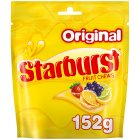 Starburst Vegan Chewy Sweets Fruit Flavoured Pouch Bag 152g