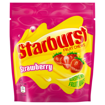 Starburst Fruit Chews Strawberry Sharing Bag 138g