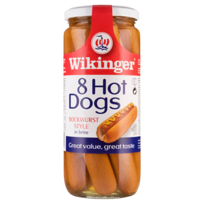 Wikinger Bockwurst Style Hot Dogs in Brine