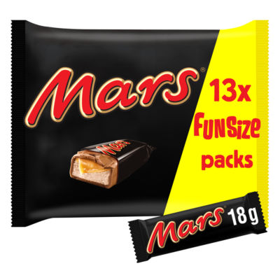 Mars Fun Size Chocolate Bars 13 Pack