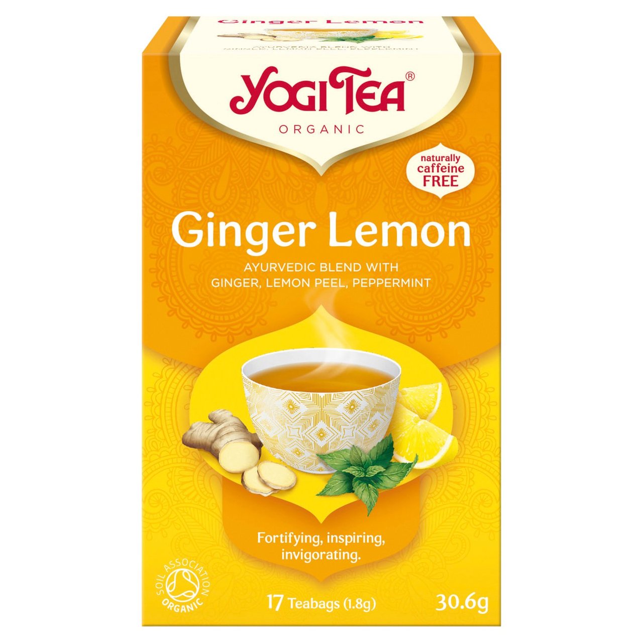 Yogi Tea Organic Ginger Lemon