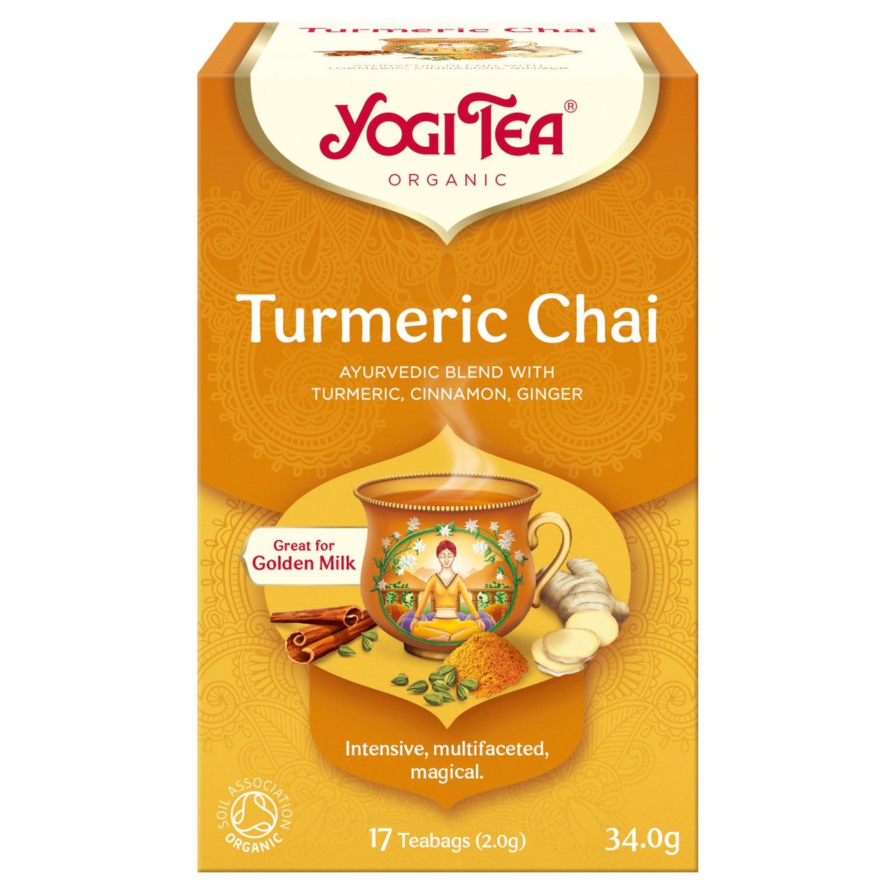 Yogi Tea Organic Turmeric Chai Tea Bags