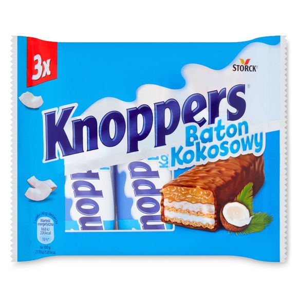 Knoppers Coconut (120g) 3 X 40g