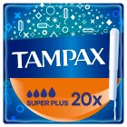 Tampax Super Plus Tampons Applicator Cardboard x20