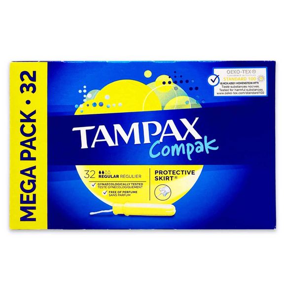 Tampax Compak Lites Tampons With Applicator X18 - HelloSupermarket