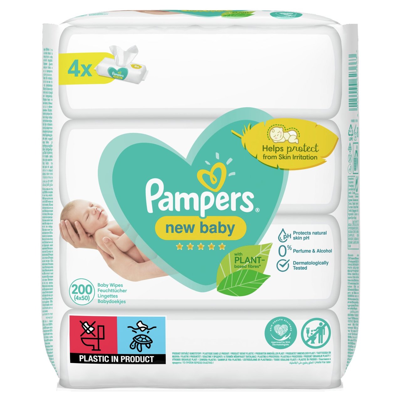 Pampers new baby hot sale sensitive wipes asda