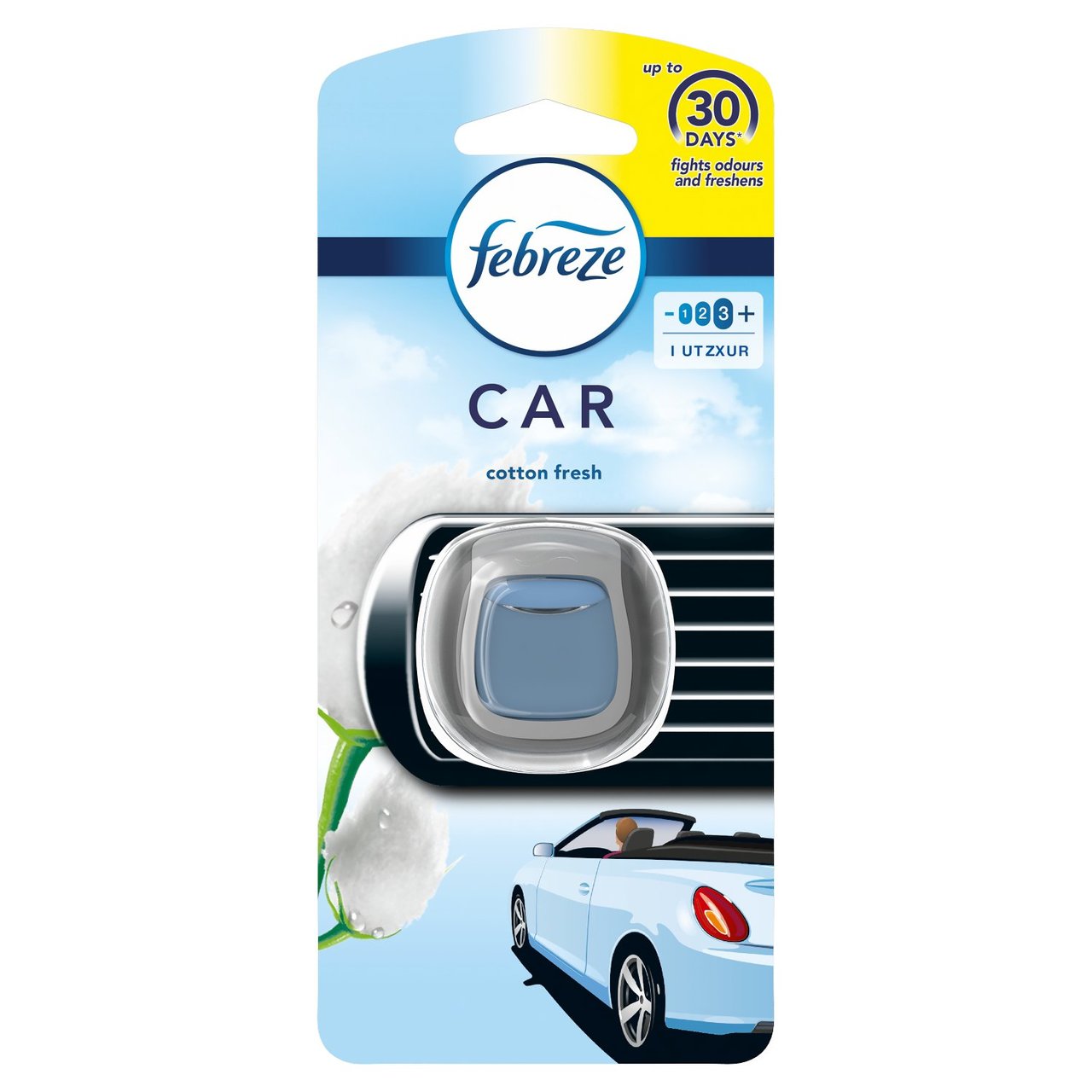 Febreze Car Clip Air Freshener Cotton