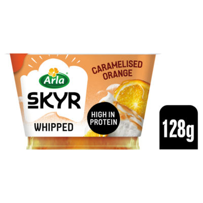 Arla Skyr Whipped Yogurt Caramelised Orange 128g