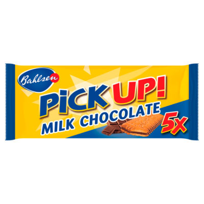 Bahlsen PiCK UP! Milk Chocolate Biscuit Bars 5 x 28g