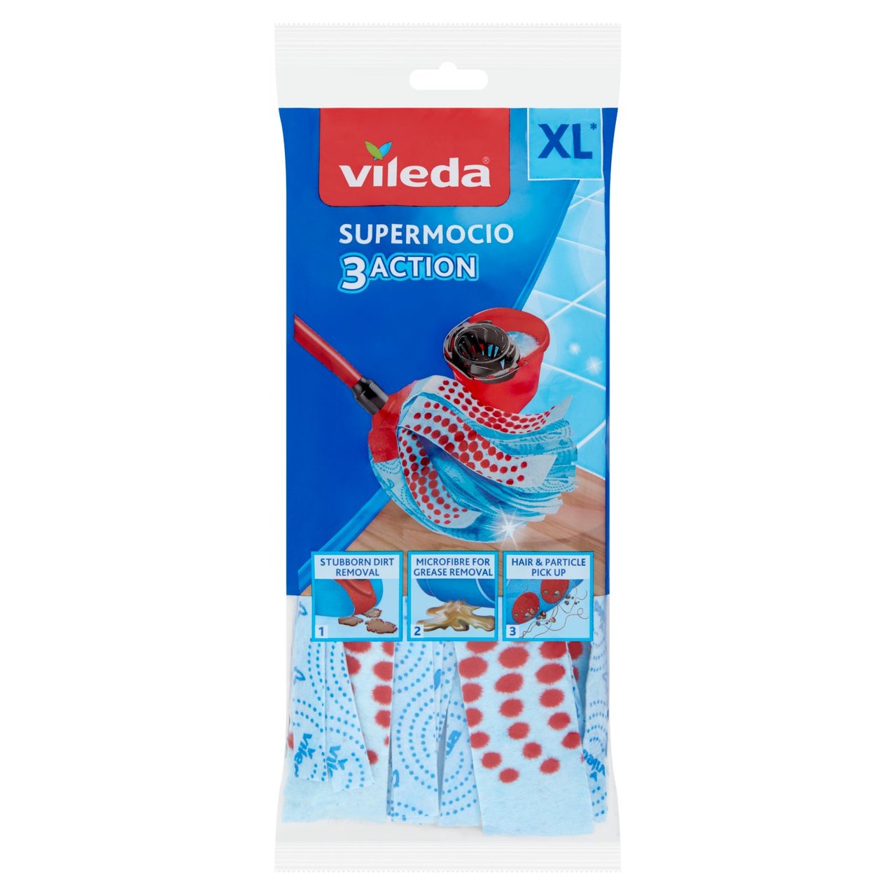 Vileda SuperMocio 3 Action Mop Refill