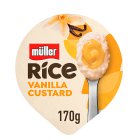 Müller Rice Vanilla Custard Low Fat Pudding Dessert 170g